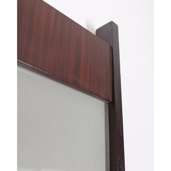 Image 1 of Miroir mural vintage en bois de rose, 1960