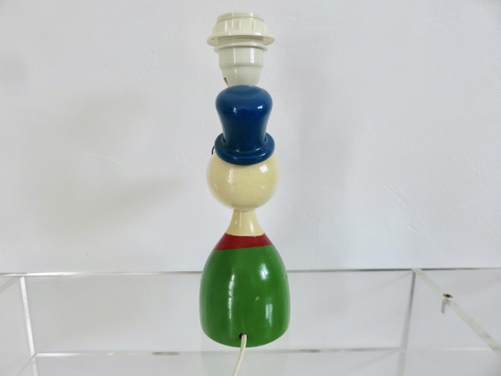 Image 1 of Originale Lampe Canard En Bois, Chambre D'Enfant 1980