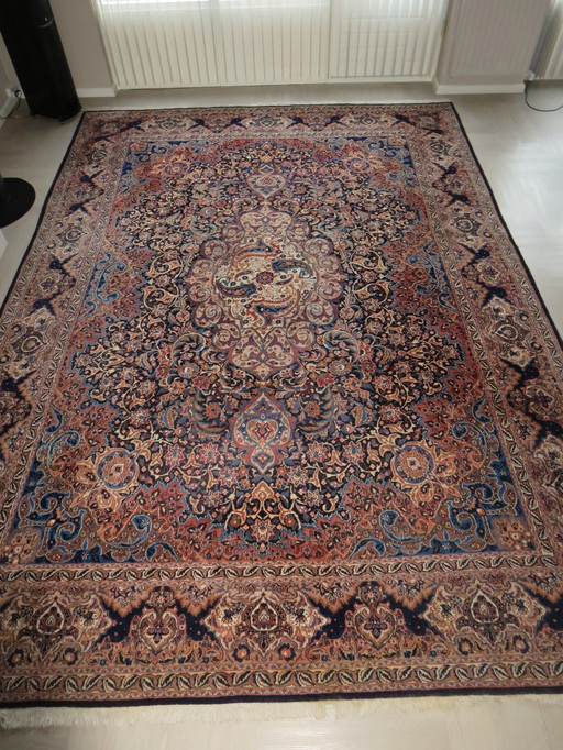 Tapis persan noué à la main