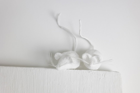 Image 1 of Miroir En Plâtre. Travail D’Artiste De Petite Série.