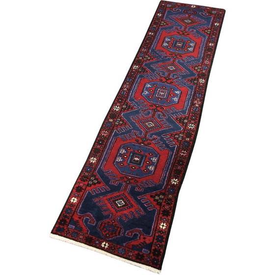 Image 1 of Tapis vintage Hamadan tissé à la main par Ikea, années 1960