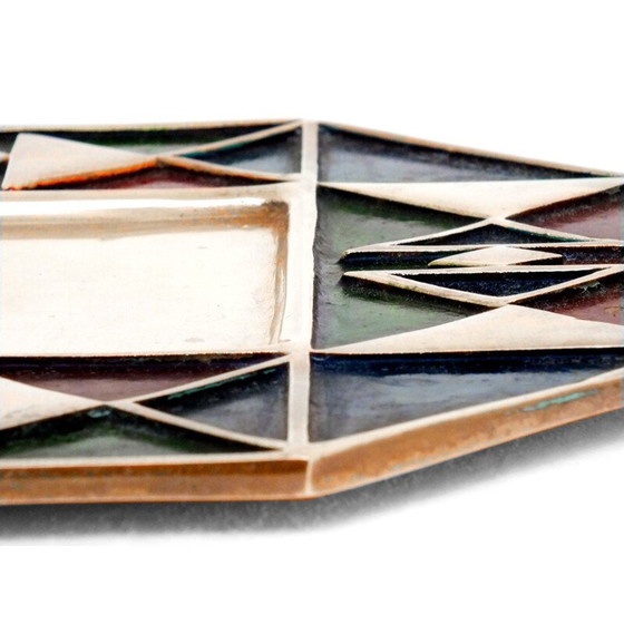 Image 1 of Sculpture vintage en vert par Esa Fedrigolli pour Esart, Italie 1970