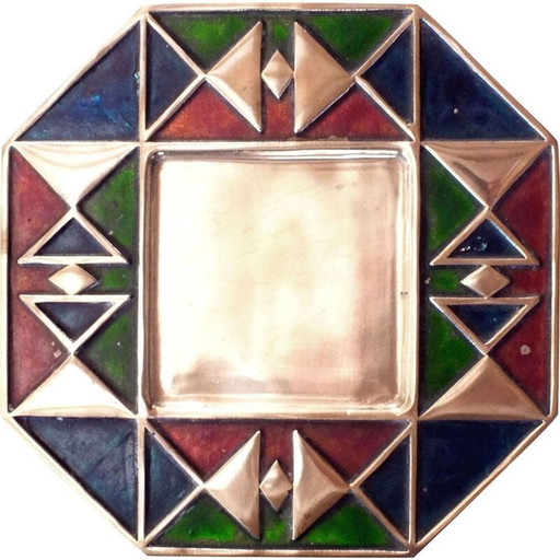 Sculpture vintage en vert par Esa Fedrigolli pour Esart, Italie 1970