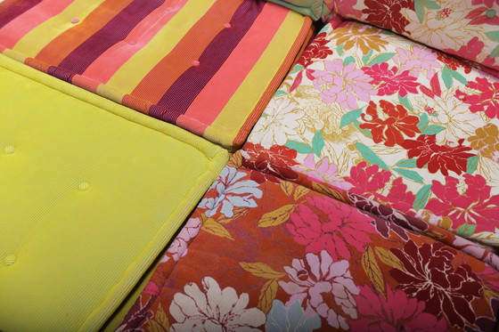 Image 1 of Canapé Mah Jong en tissu 'Kenzo Takada' par Hans Hopfer pour Roche Bobois France