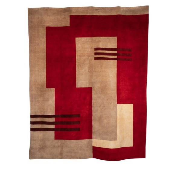 Image 1 of Tapis vintage en laine mérinos