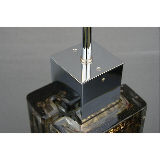 Image 1 of Lampe de table en verre vintage par Helena Tynell pour Limburg, 1970