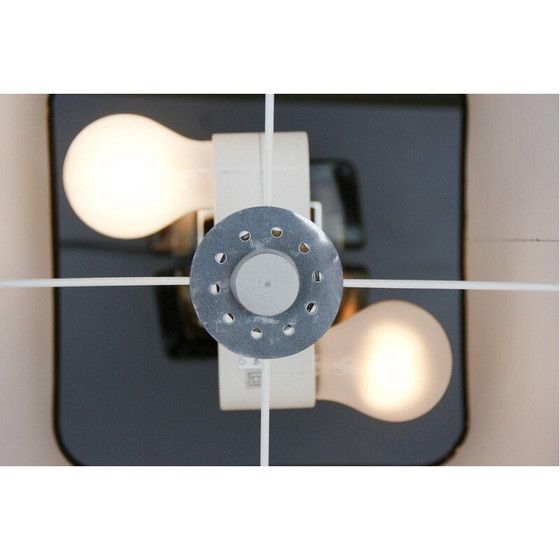 Image 1 of Lampe de table en verre vintage par Helena Tynell pour Limburg, 1970