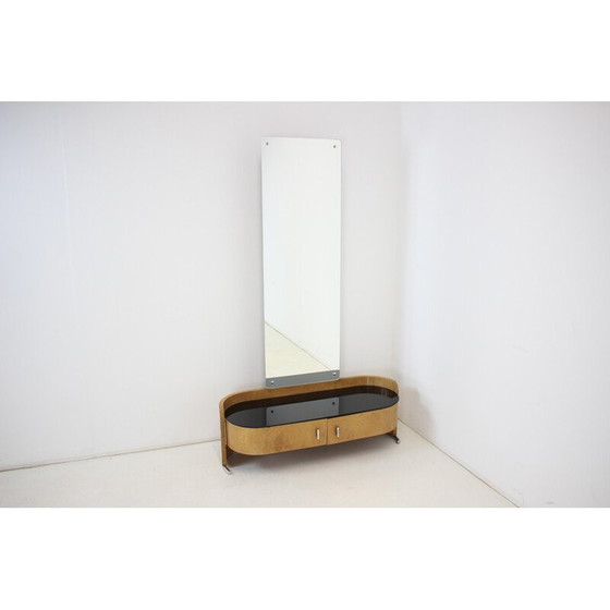 Image 1 of Miroir vintage Art Déco, Tchécoslovaquie 1937