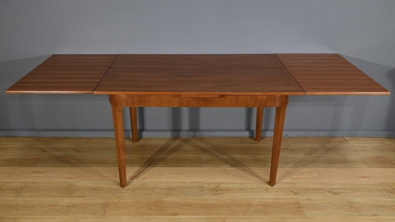 Image 1 of Table À Rallonges Scandinave En Teck – 1960