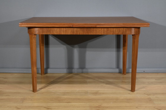 Image 1 of Table À Rallonges Scandinave En Teck – 1960