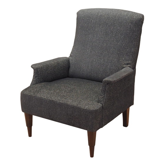 Image 1 of Fauteuil gris, Design italien, 1970S, Production : Italie