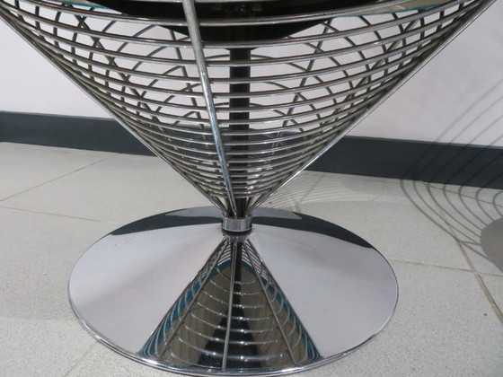 Image 1 of Verner Panton  Fauteuil" Wire Cone Chair" 