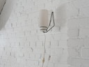 Louis Kalff Applique Vintage en verre au lait