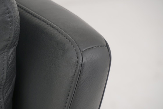 Image 1 of Rolf Benz Lse 5800 Fauteuil Fonction relax Cuir Anthracite Marron