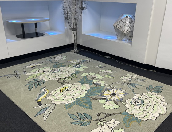 Image 1 of Brink & Campman Tapis Wedgwood Paeonia Mint