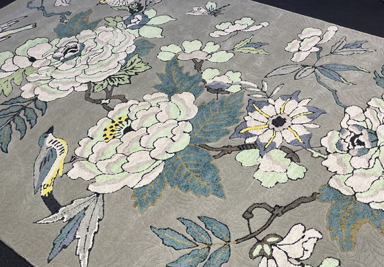Image 1 of Brink & Campman Tapis Wedgwood Paeonia Mint