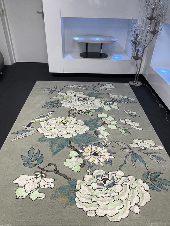 Image 1 of Brink & Campman Tapis Wedgwood Paeonia Mint