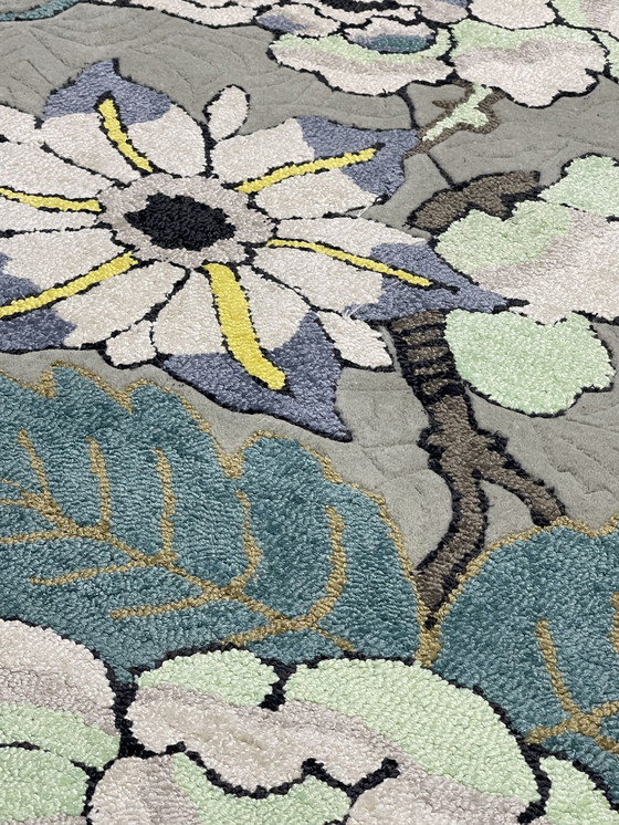 Image 1 of Brink & Campman Tapis Wedgwood Paeonia Mint