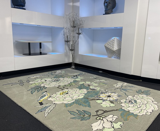 Image 1 of Brink & Campman Tapis Wedgwood Paeonia Mint