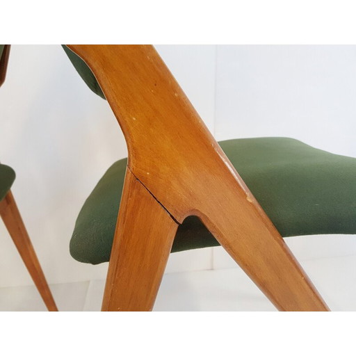 Paire de chaises vintage de Gérard Guermonprez pour Godfrid, 1950