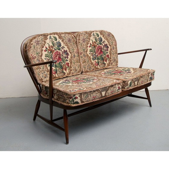 Image 1 of Canapé anglais 2 places vintage par Luigi Ercolani pour Ercol, 1950s