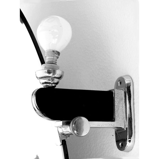 Image 1 of Miroir mural vintage inclinable Osvaldo Borsani Metalvetro Galvorame Siena 1930