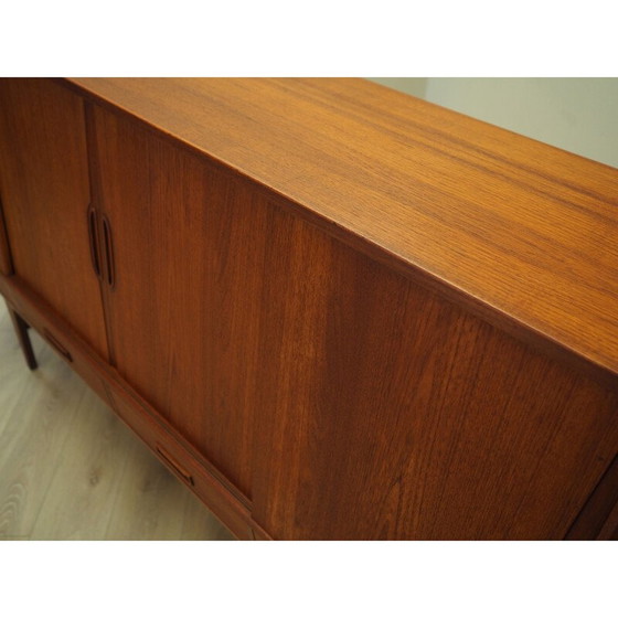 Image 1 of Buffet haut vintage en teck par Børge Seindal, 1960s