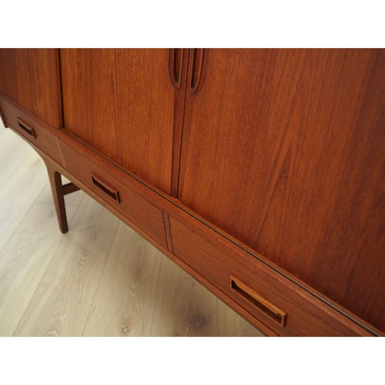 Image 1 of Buffet haut vintage en teck par Børge Seindal, 1960s