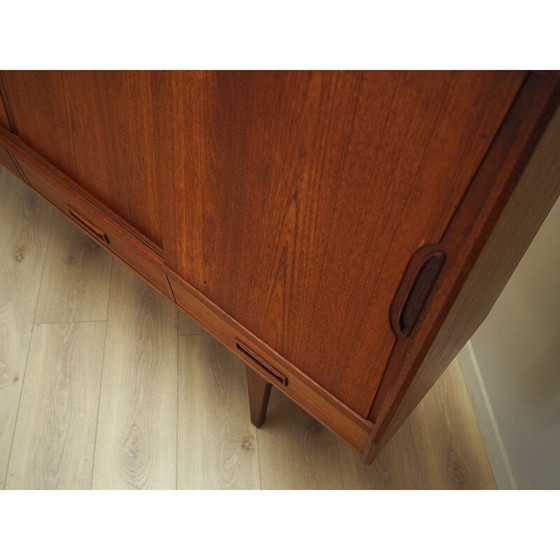 Image 1 of Buffet haut vintage en teck par Børge Seindal, 1960s