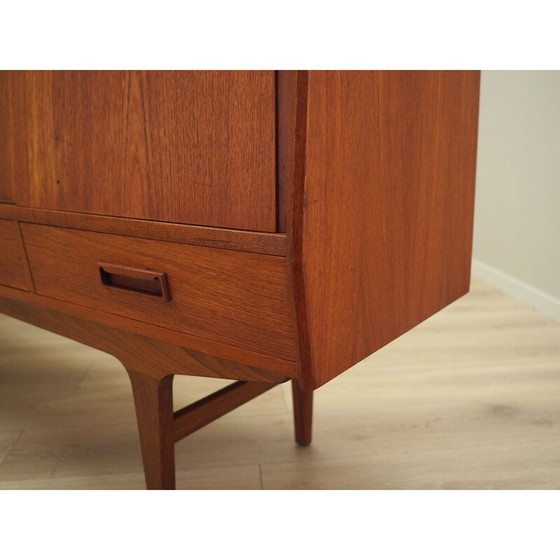 Image 1 of Buffet haut vintage en teck par Børge Seindal, 1960s