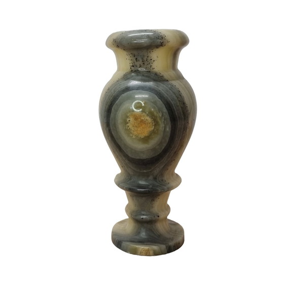Image 1 of Vase vintage en marbre onyx