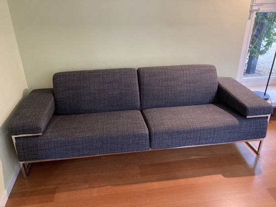 Image 1 of Harvink Bench 3 Seater Plus Pouff Clou