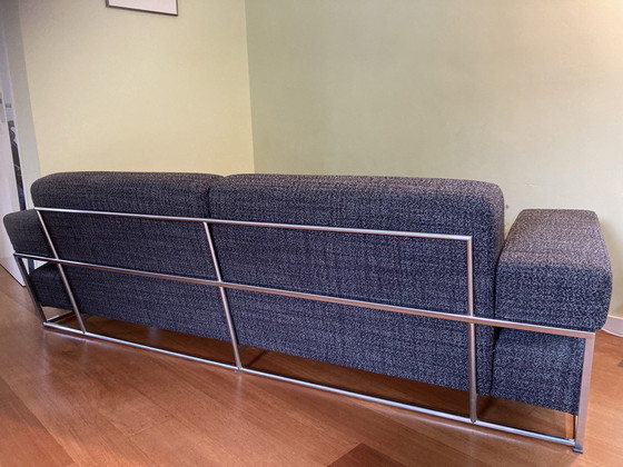 Image 1 of Harvink Bench 3 Seater Plus Pouff Clou