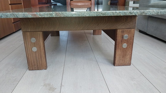 Image 1 of Table basse en marbre design italien des années 1960