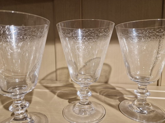 Image 1 of Set de 4 verres antiques