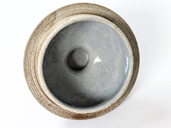 Image 1 of Boite a couvercle en ceramique | Peter Müller For Sgrafo | 1970's West German Pottery