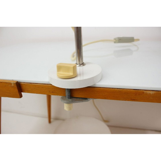 Image 1 of Lampe vintage en métal rouge, Allemagne 1970