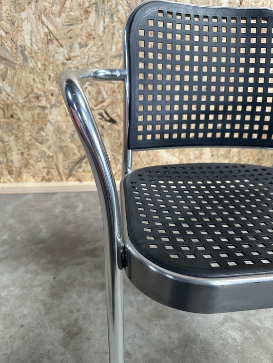 Image 1 of La chaise de cantine design Padova Silver