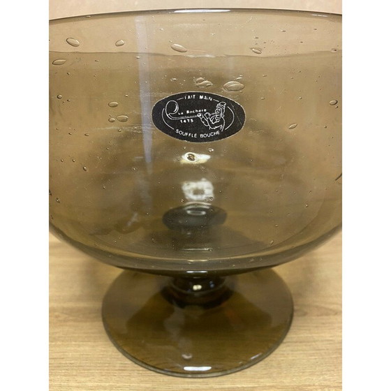 Image 1 of Seau à champagne vintage par Art Rochère glassware