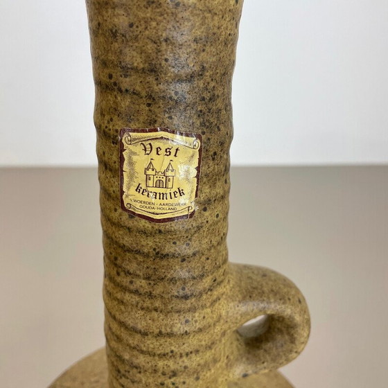 Image 1 of Paire de vases en céramique vintage de Vest Keramiek, Pays-Bas 1970