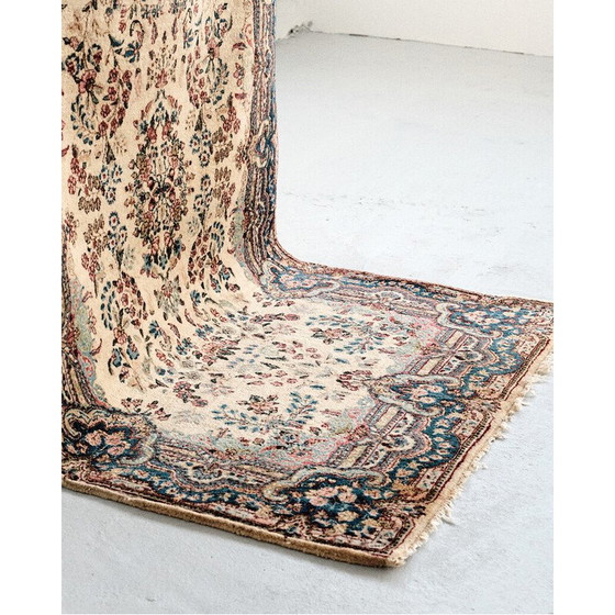 Image 1 of Tapis persan vintage Keerman noué à la main, 1960