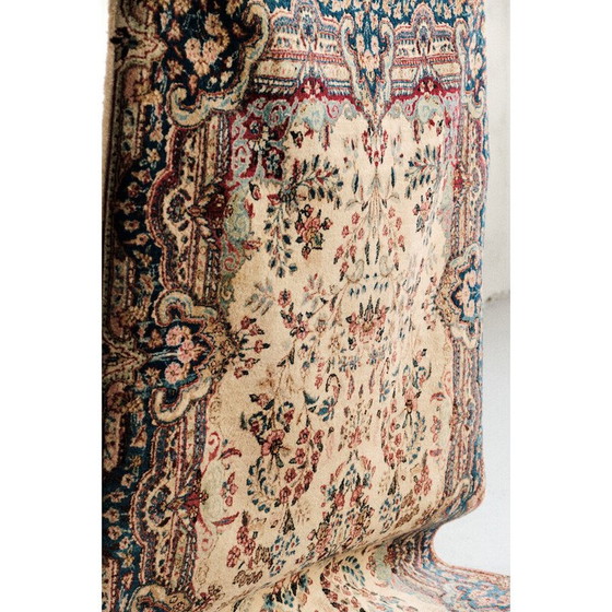 Image 1 of Tapis persan vintage Keerman noué à la main, 1960