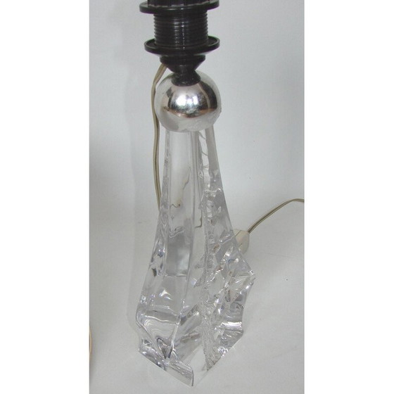Image 1 of Lampe vintage Daum Nancy France 1970