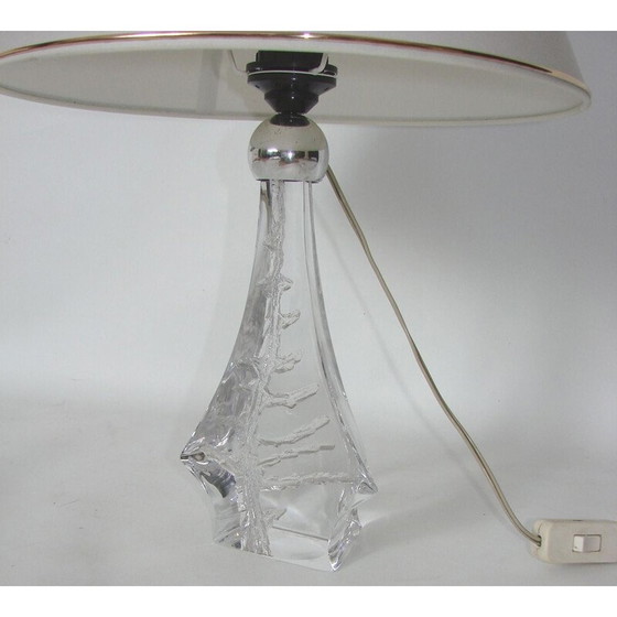 Image 1 of Lampe vintage Daum Nancy France 1970