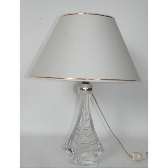 Image 1 of Lampe vintage Daum Nancy France 1970