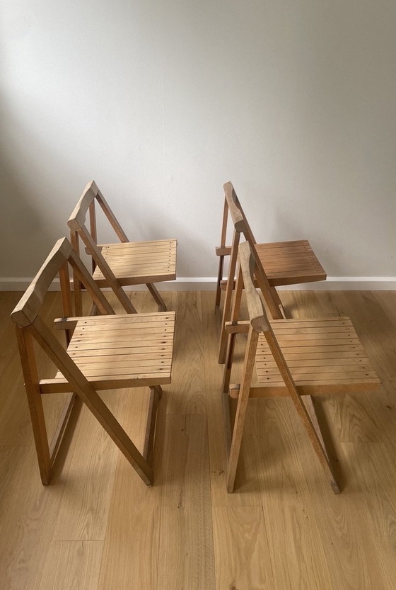 Image 1 of 4x Chaises Aldo Jacober Trieste