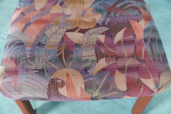 Image 1 of Japandi Chaises de salle à manger design danois 70s teck