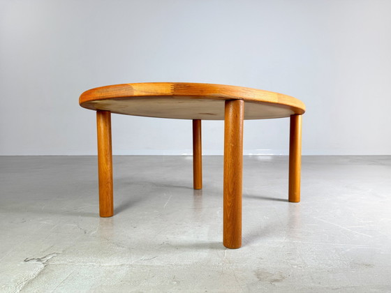 Image 1 of Original Tue Poulsen Mid Century Table basse Haslev Teck Céramique