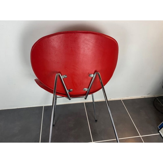 Image 1 of Fauteuil vintage rouge, 1980