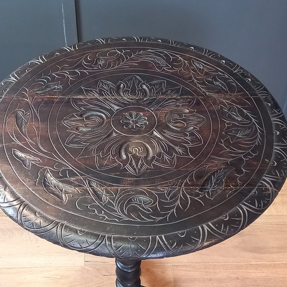 Image 1 of Table à vin anglaise du XVIIIe siècle